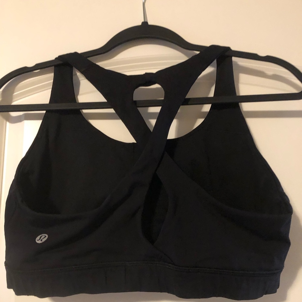 Lululemon Sports Bra Black size 12